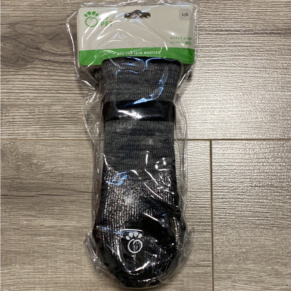 GF Pet dog booties - size large